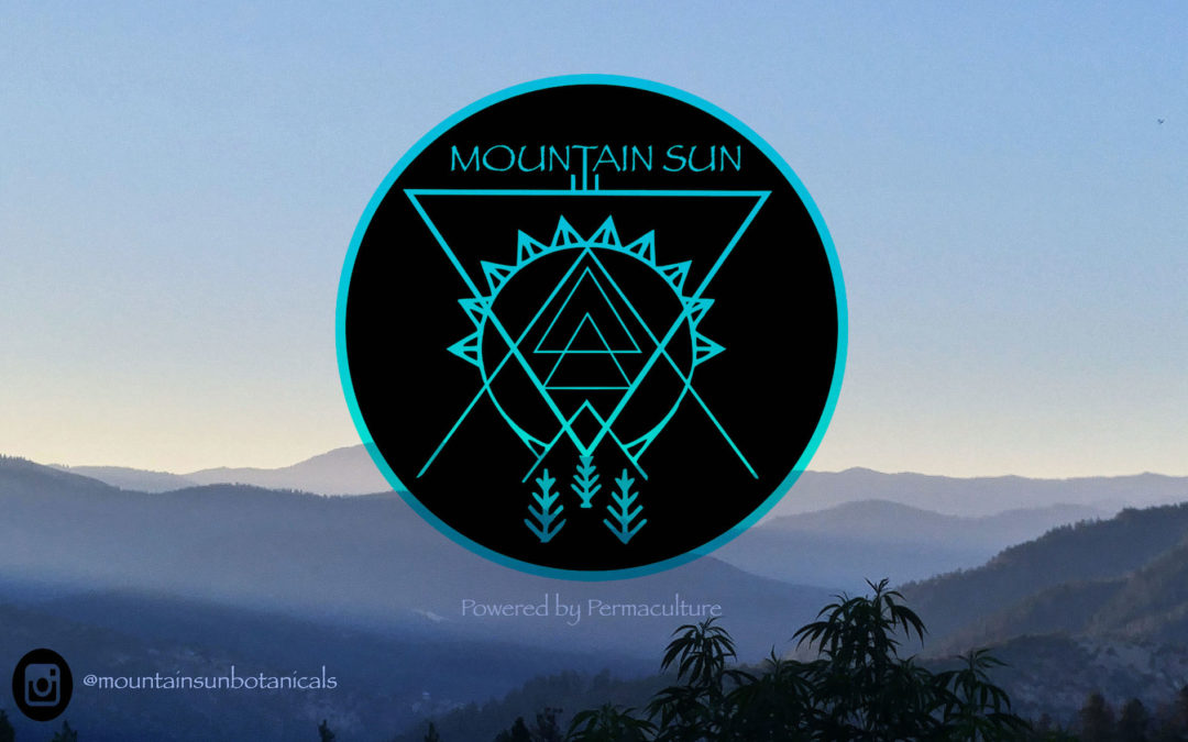 Mountain Sun Botanicals postcard front